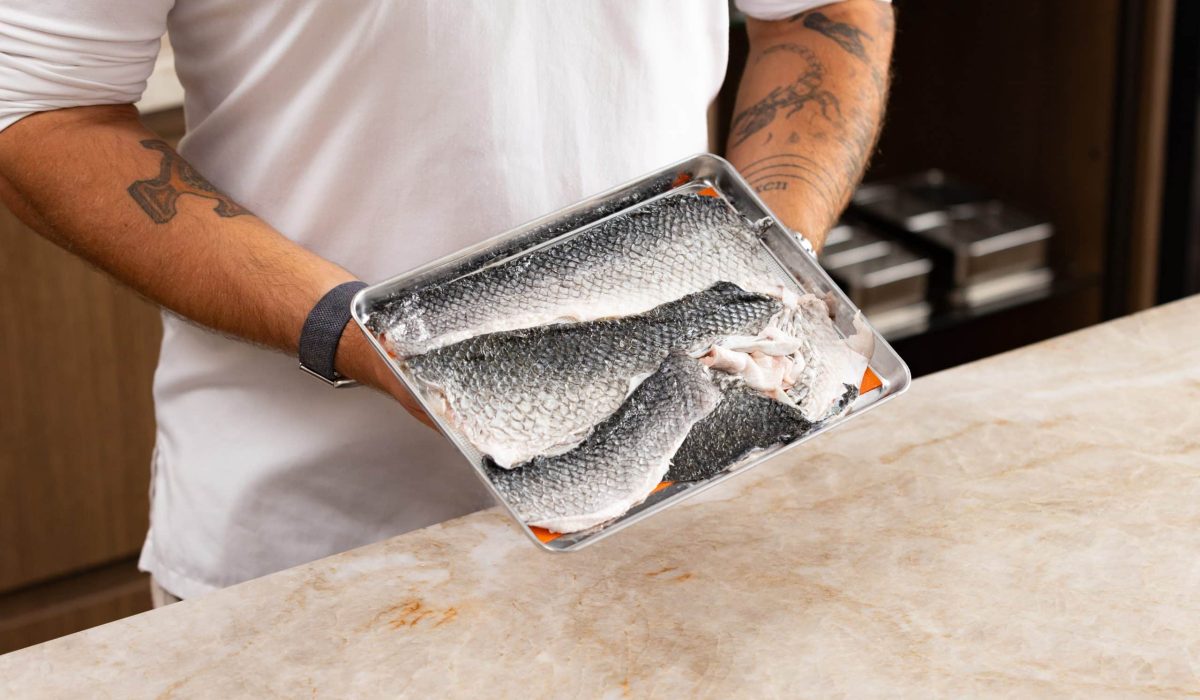 Fish skin taco - sfeer