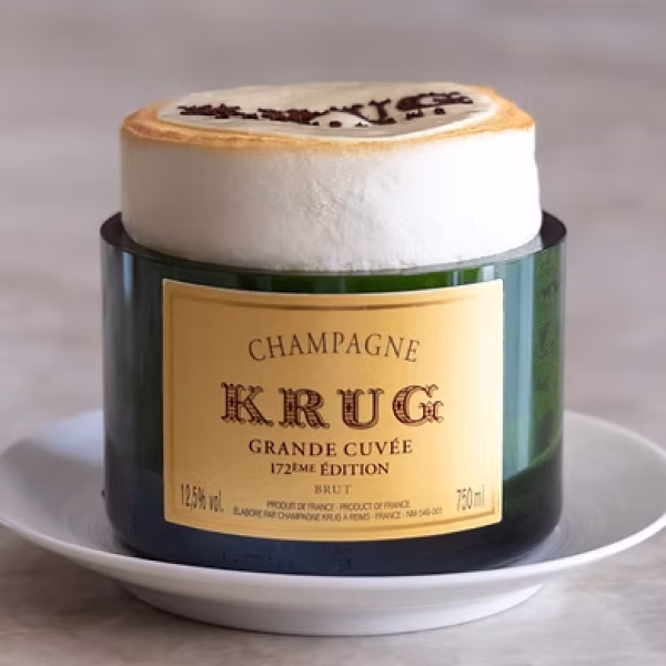 Krug Champagne dessert