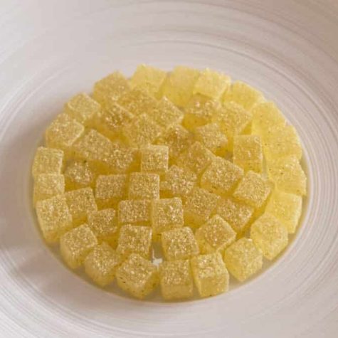 Lemon thyme pate de fruit