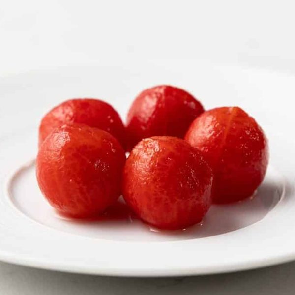 Marinaded cherry tomatoes
