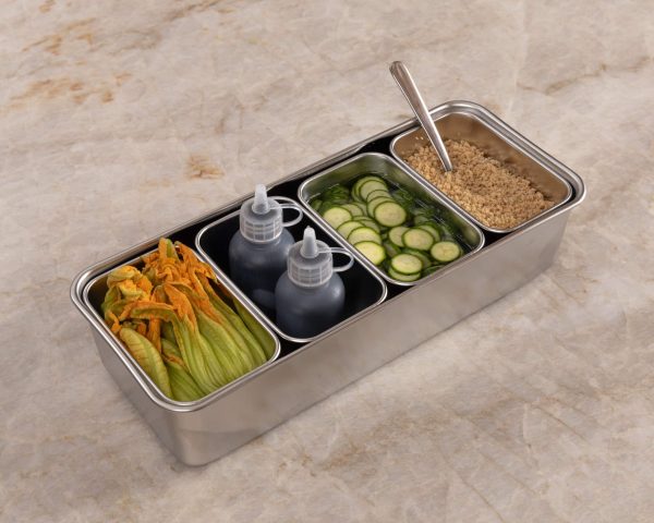 Mise en Place Container - Four Compartmens - 2