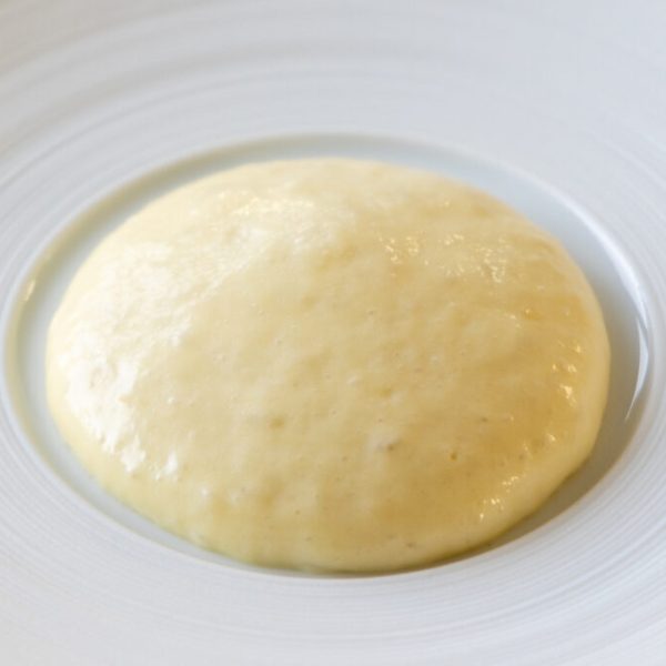 Potato & garlic foam