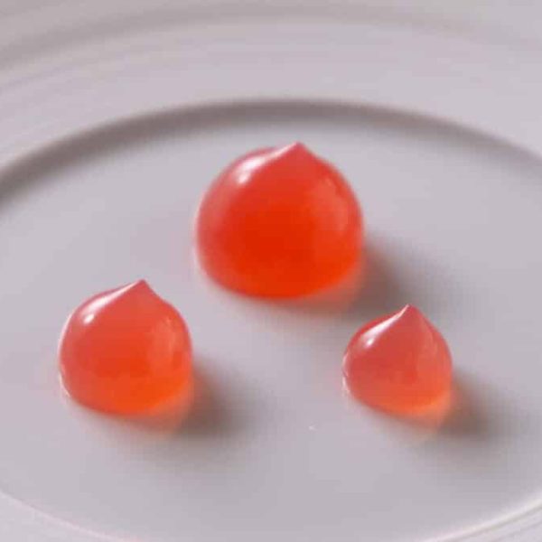 Rhubarb & ginger gel