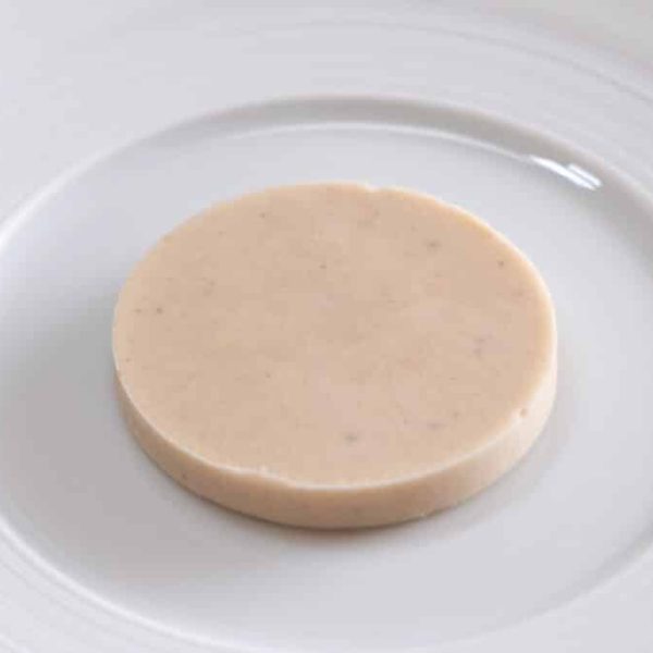 Runny chestnut ganache