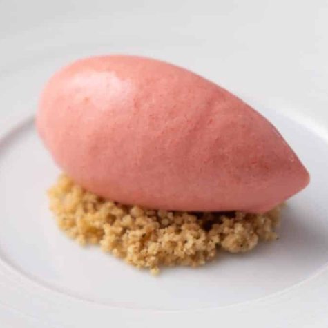Strawberry ice cream