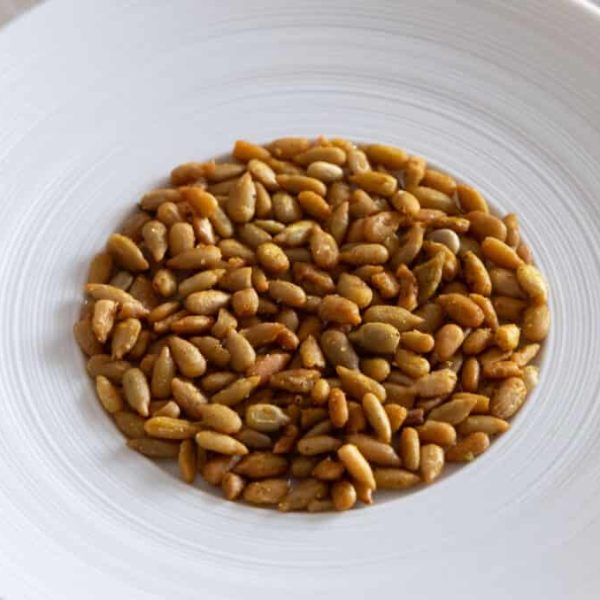 Tandoori sunflower seeds