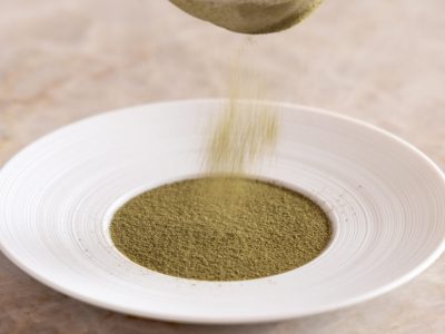 Toasted leek powder