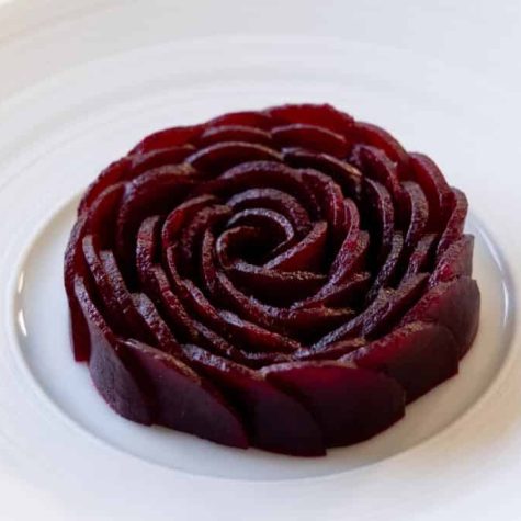 Beetroot rose