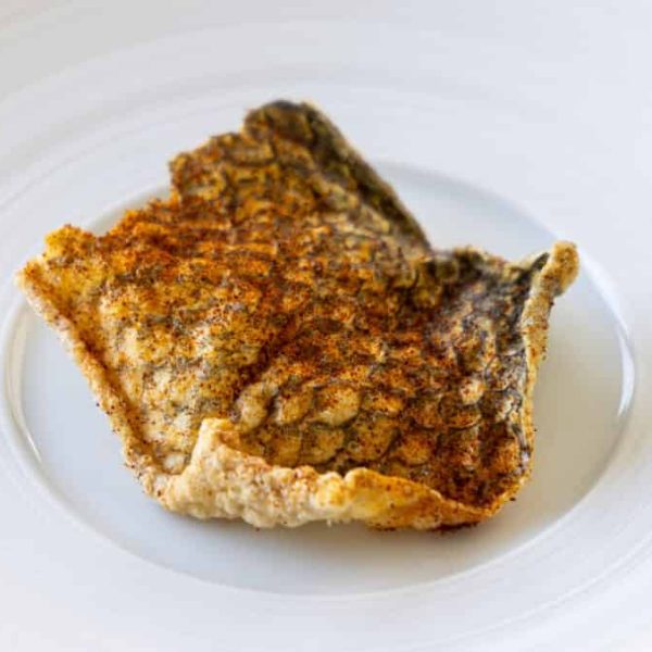Crispy fish skin