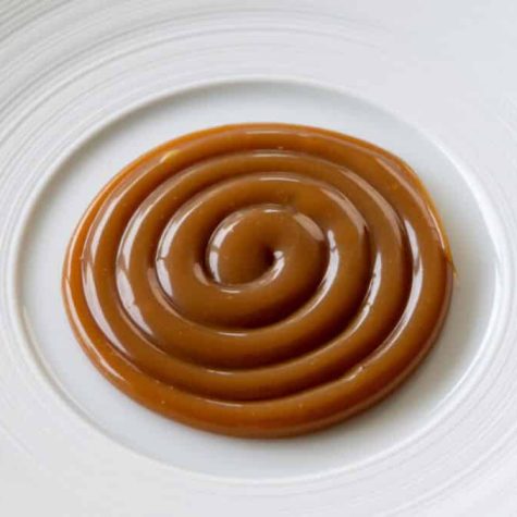 Coffee caramel ganache