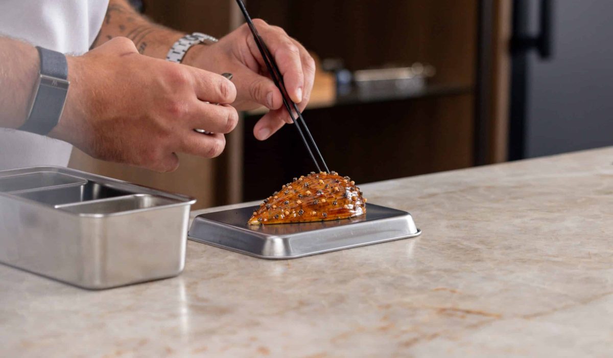 making the truffle chicken-2