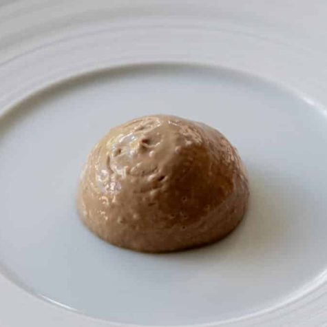 Pigeon liver and heart cream