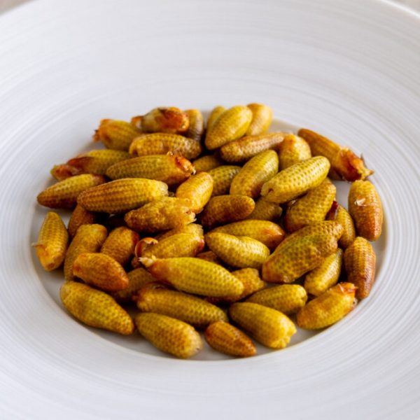 Pickled pine blossoms