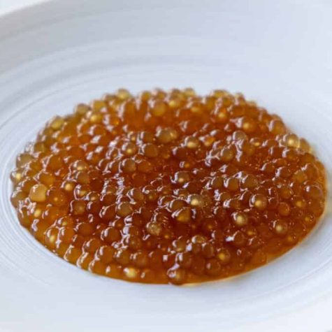 Fresh umami tapioca pearls